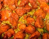A picture of step 8 of Chicken 65 dum biryani.