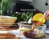 Gambar langkah 3 resipi MOIST CHOCOLATE CAKE (tak guna mixer).