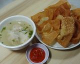 Foto langkah ke 3 dari resep Pangsit Goreng dan Rebus.