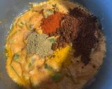 A picture of step 3 of Paneer Kolhapuri.