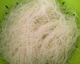 Hình bước làm 1 của món Bún khô xào bò
