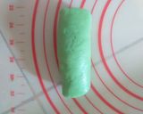 Foto langkah ke 5 dari resep Roti sobek Pandan Cokelat.