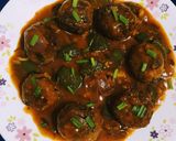 A picture of step 12 of Vegetable Manchurian.