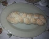 Foto del paso 4 de la receta: Pan trenzado casero con queso rallado por encima