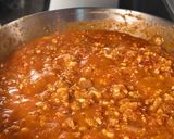 A picture of step 3 of Vodka Sauce Pasta.