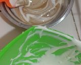 Foto langkah ke 3 dari resep Bolu Kukus Mekar Fiber Creme Non Soda rasa Coffee Mocca.