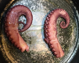 Foto del paso 2 de la receta: Pulpo asado con puré de papas y pimentón