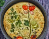 Foto langkah ke 8 dari resep Focaccia Garden.