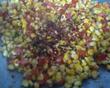 A picture of step 2 of Corn pulao.