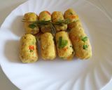 A picture of step 6 of Potato Kebabs#VeganContest.