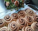 A picture of step 8 of Brioche cinnamon rolls.