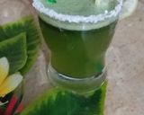 A picture of step 5 of Mint margarita 🍋🍋🍹🍸🍷.