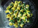 गुजराती खांडवी (gujarathi khandavi recipe in marathi)