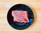 A picture of step 1 of Microwave Oil-Cooked Veal Roast.
