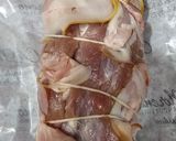 Foto del paso 1 de la receta Presa ibérica al horno con camisa de bacon