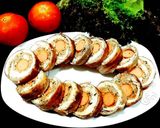 รูปขั้นตอนการทำที่ 5 ของ อกไก่ม้วน/อกไก่ม้วนรับอรุณ (Grilled Chicken Rolls)