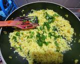A picture of step 6 of Yellow Lemon rice🍋.