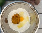 Foto langkah ke 2 dari resep Pumpkin Milk Bun / Roti Sobek Susu Labu Kuning 🎃.