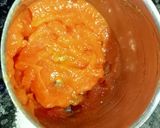 A picture of step 2 of Papaya Oats Healthy Breakfast.