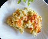 A picture of step 9 of Bechamel sauce Zucchini pasta.