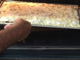 Coca de Llavaneras rellena de chocolate