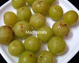 A picture of step 1 of Amla Dried Chunks.