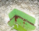 Foto langkah ke 6 dari resep Bolu Kukus Pandan Keju.