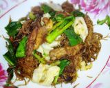รูปขั้นตอนการทำที่ 5 ของ เส้นหมี่ผัดซีอิ๊วไก่