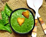 पालक का सूप (palak ka soup recipe in Hindi) रेसिपी चरण 5 फोटो