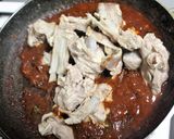 A picture of step 4 of Mutton Ghee Roast.
