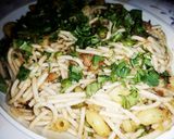 A picture of step 4 of Spicy Chicken Pasta.