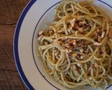 A picture of step 3 of 🍝 Pasta with pesto con basilico genovese.