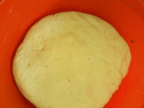 Chapati with lemon zest