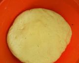 A picture of step 4 of Chapati with lemon zest.