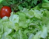 Hình bước làm 1 của món Salad trộn kiểu Nhật