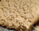A picture of step 4 of Maisoor paak sweet.