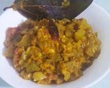 A picture of step 5 of Masoordal Lauki Ki Sabji.