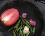 Foto langkah ke 2 dari resep Pecak terong (rawit hijau).