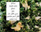صورة لخطوة 2 من وصفة فطائر السبانخ بعجين مد بالزيت وبدون خميرة ❤️‍🔥🍃🍃