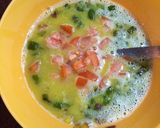 A picture of step 6 of Vegetable Omelette.