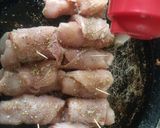 Foto del paso 3 de la receta: Rolls de pollo y panceta al curry