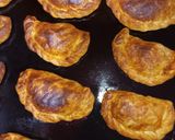 Foto del paso 8 de la receta: Empanadas vegetarianas de "no pollo", huevo y aceitunas