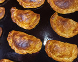 Foto del paso 8 de la receta: Empanadas vegetarianas de "no pollo", huevo y aceitunas