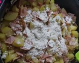 Cukkinis sonkás tészta recept fázis 5 fotója