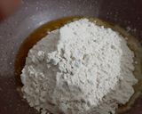 A picture of step 1 of Healthy Gud Papdi.