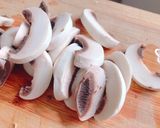 Hình bước làm 1 của món Cá Tuyết Hấp (Chưng) Bún Tàu & Lá Tỏi Gấu