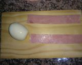 Foto del paso 2 de la receta: Huevos duros con jamón rebozados