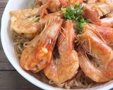 鮮蝦春雨煲的食譜步驟7照片