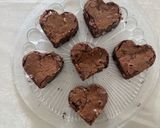 Φωτογραφία βήματος 9 της συνταγής Brownies με peanut-butter chocolate chips - Αγίου Βαλεντίνου ❤️