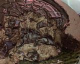 صورة لخطوة 4 من وصفة كيك بالشوكولاته والقشطه 🍫